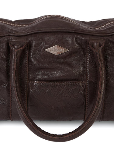 BOLSO BOWLING MARRÓN