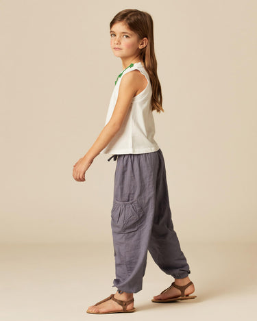 BLUE POCKET TROUSERS