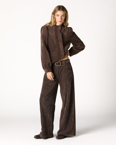 BROWN CORDUROY JACKET