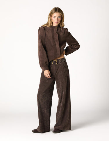 BROWN CORDUROY JACKET