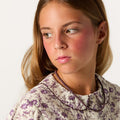 CAMISA BRIGHT FLOWERS PLUM