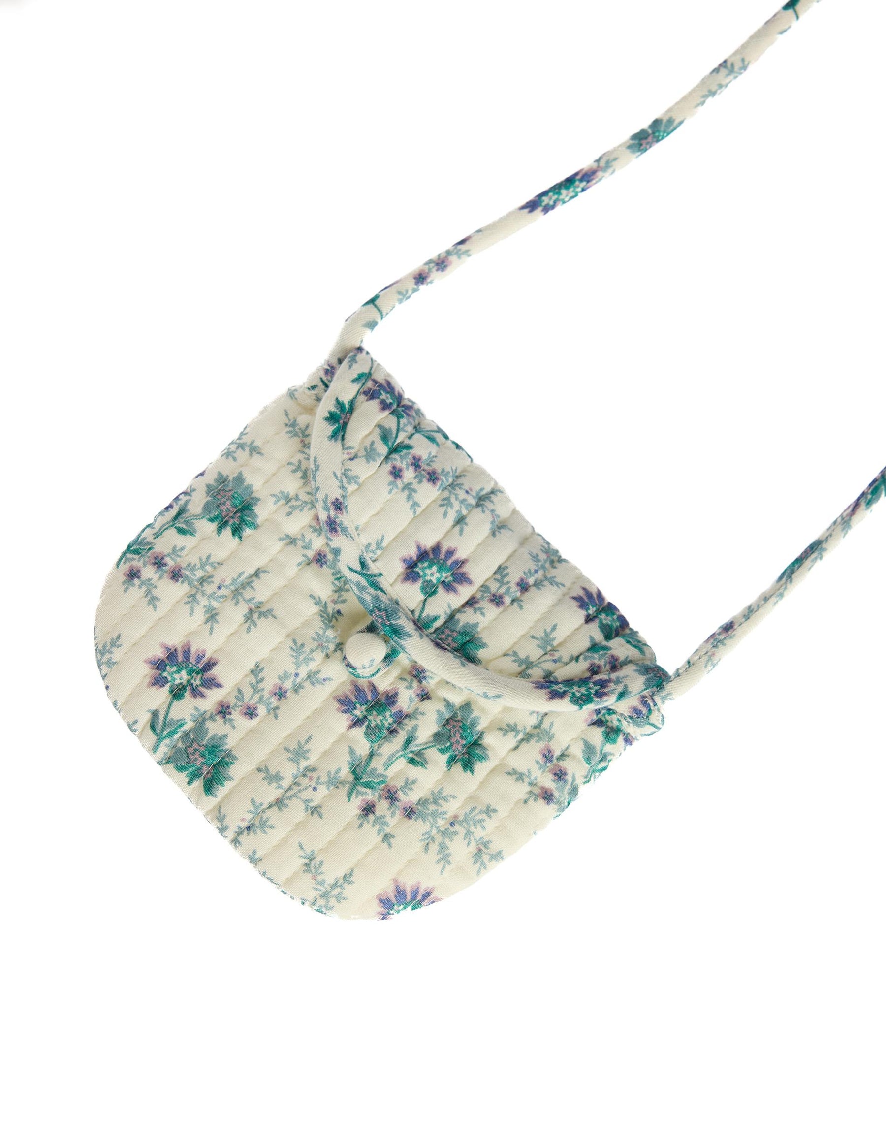 BANDOLERA BEBÉ BRIGHT FLOWERS BLUE