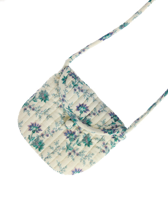 BANDOLERA BEBÉ BRIGHT FLOWERS BLUE