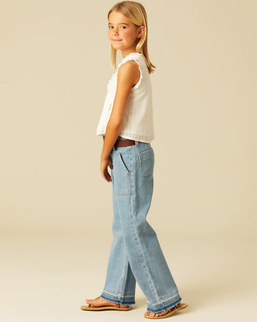 WHITE WRAP SHIRT
