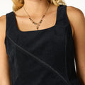 TOP AZUL CREMALLERA