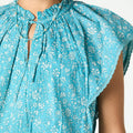 TOILE POND PRINT DRESS