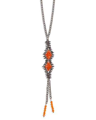 NECKLACE BEADS AGATHA RHOMBUS