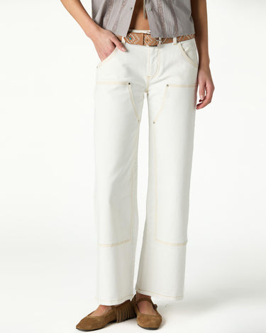 HEXAGONAL STUDDED TROUSERS
