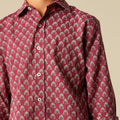 MULBERRY LEAF BUTI SHIRT