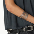 SILVER THREAD BRACELET