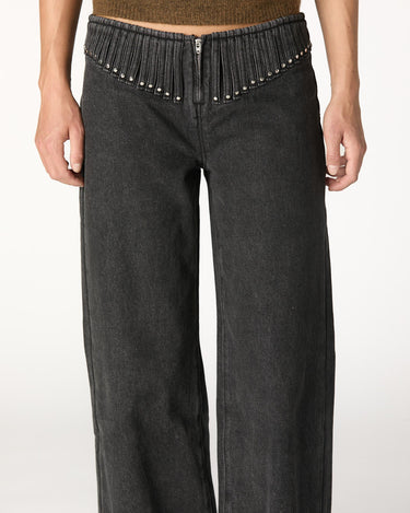 PANTALÓN TRABILLAS ANTRACITA