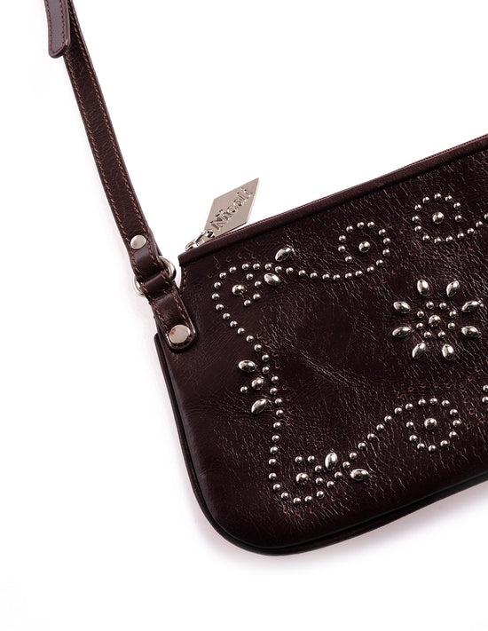 BOLSO TACHAS BURGUNDY