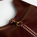 MAROON SHOPPING BAG