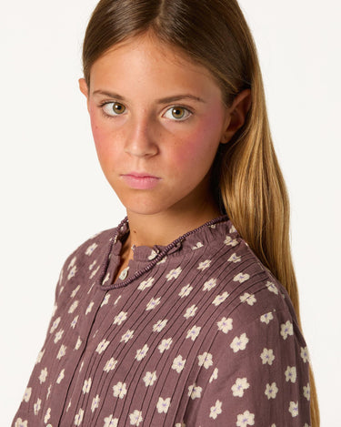 CAMISA CUELLO MAO LEAF CHOCOLATE