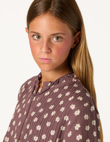 CAMISA CUELLO MAO LEAF CHOCOLATE