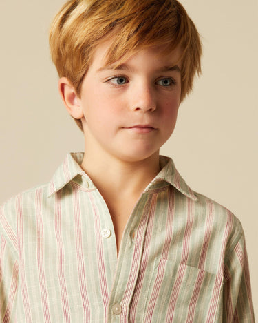 FRENCH STRIPES GREY SHIRT