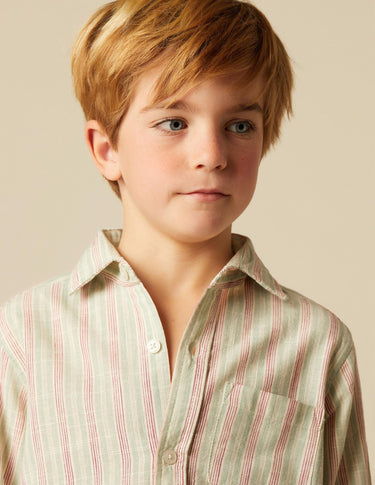 FRENCH STRIPES GREY SHIRT