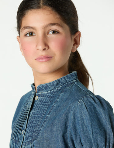 BLUE DENIM SHIRT
