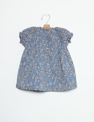 NEST DRESS BLOOM BLUE