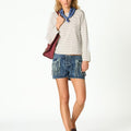 STRIPED WAVE T-SHIRT