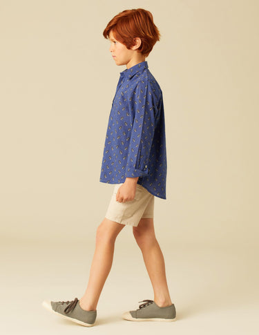 BLUE LEAF SHIRT