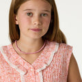 BLOOM PINK RUFFLE TOP