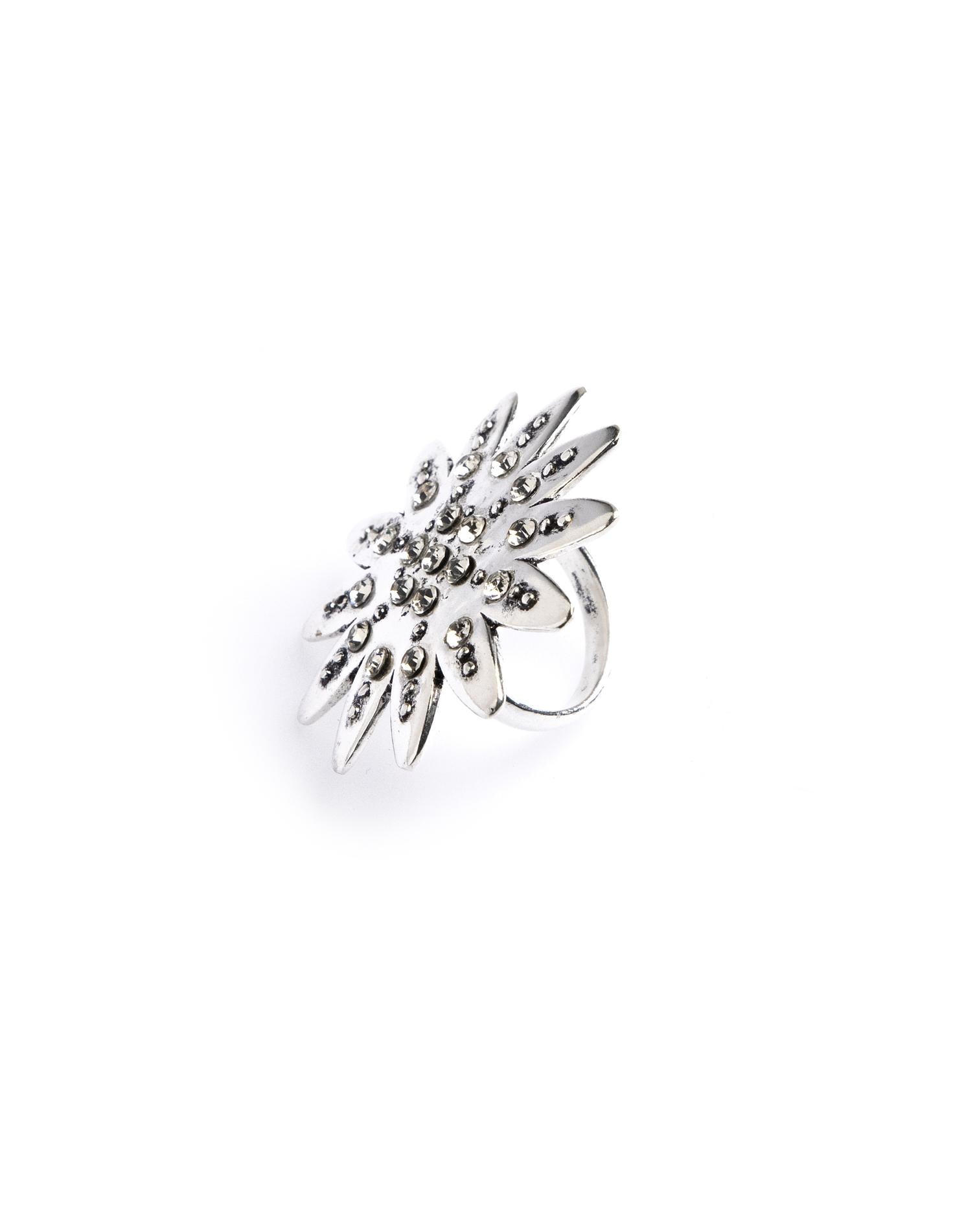 ANILLO ESTRELLA PLATEADA