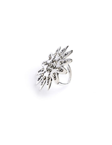 ANILLO ESTRELLA PLATEADA