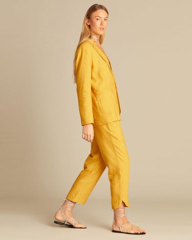YELLOW BLAZER