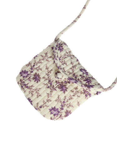 BANDOLERA BEBÉ  BRIGHT FLOWERS PLUM