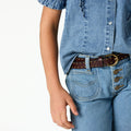 BLUE FLARE JEANS