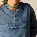DENIM SWEATSHIRT