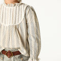 MIDNIGHT ARROW LACE SHIRT