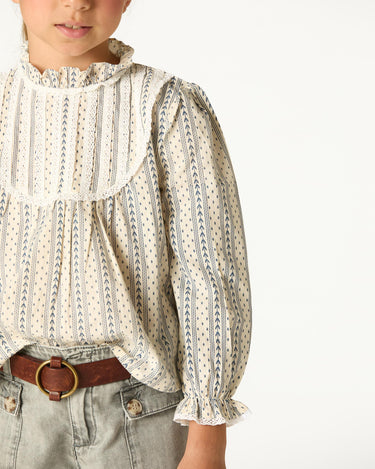 MIDNIGHT ARROW LACE SHIRT