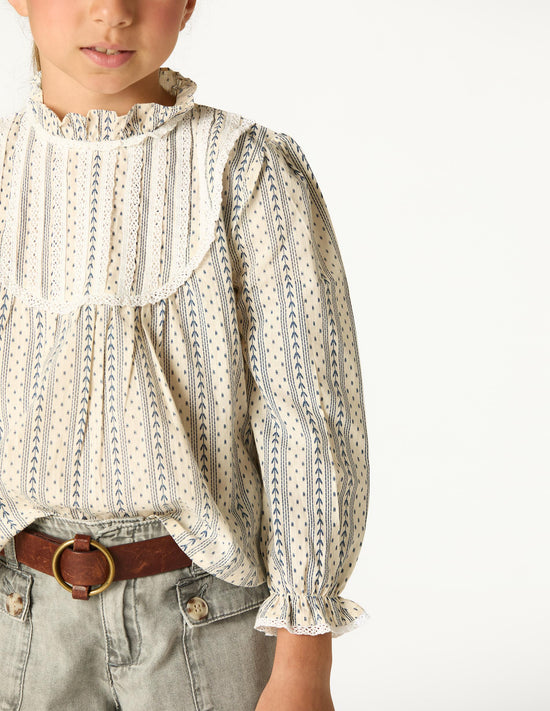 CAMISA ENCAJE FLECHA MIDNIGHT