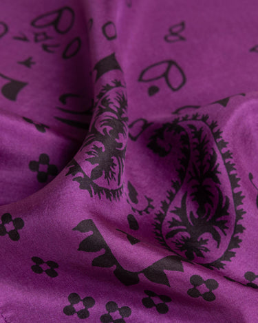 PURPLE BANDANA