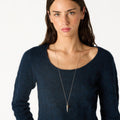 TOP PUNTO ESCOTE REDONDO MIDNIGHT
