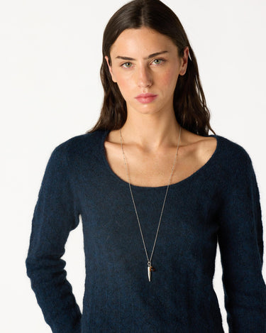 TOP PUNTO ESCOTE REDONDO MIDNIGHT