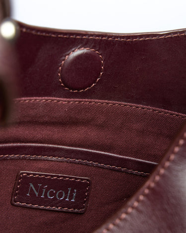 BURGUNDY BELT BAG