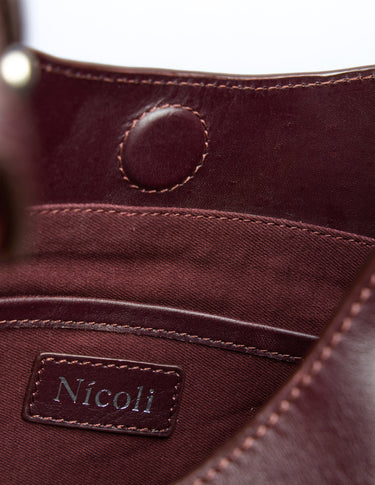 BURGUNDY BELT BAG