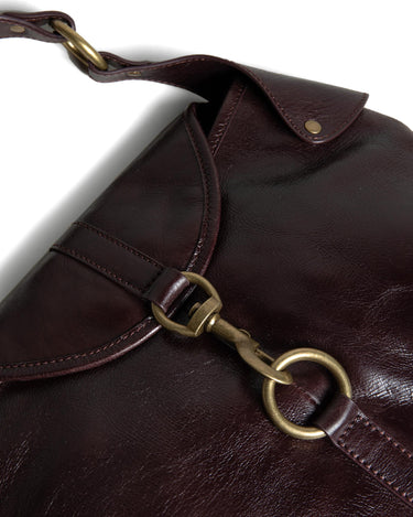 BOLSO SOLAPA MARRÓN
