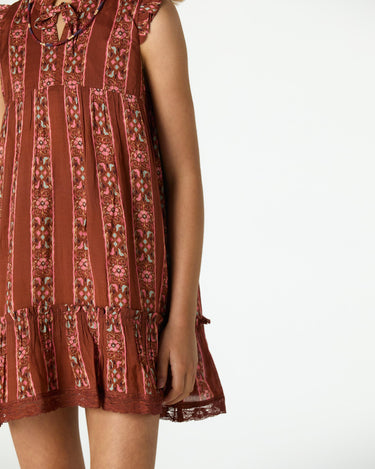 PRINTED BOHO ROOT DRESS