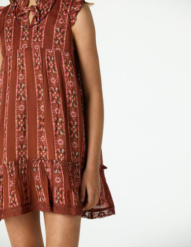 PRINTED BOHO ROOT DRESS