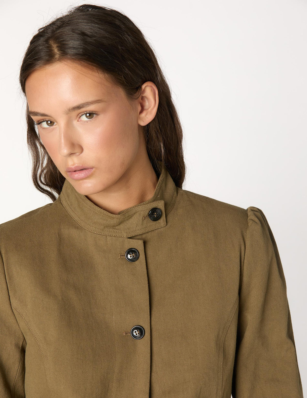 BLAZER BOLSILLOS BOTÓN KHAKI