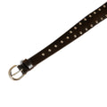 STUDDED BLACK BELT
