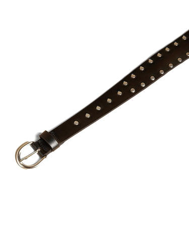 STUDDED BLACK BELT