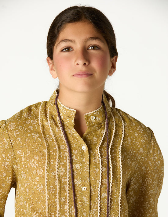 CAMISA JARETAS TOILE CURRY