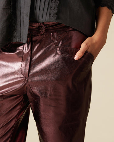 SHINY BERRY PANTS