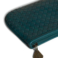 GREEN BRAIDED COIN PURSE