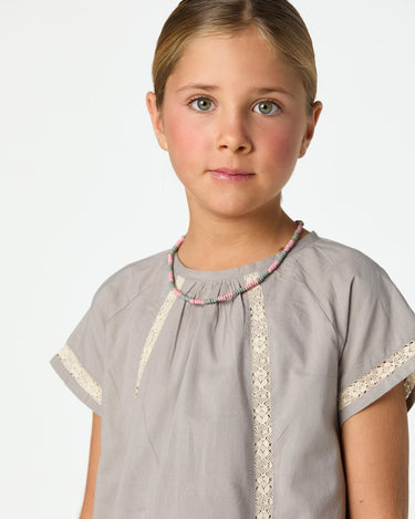 DRESS LACE STRAP GREY